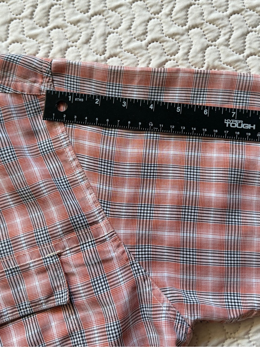 The North Face Men’s XL Plaid Short Sleeve Button-Up Hiking Outdoor Shirt Modal - Picture 7 of 11